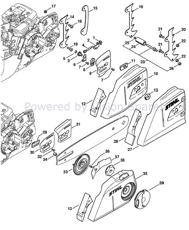 ms290 parts diagram