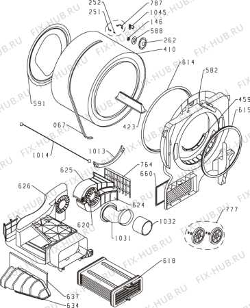 lg front load washing machine parts diagram