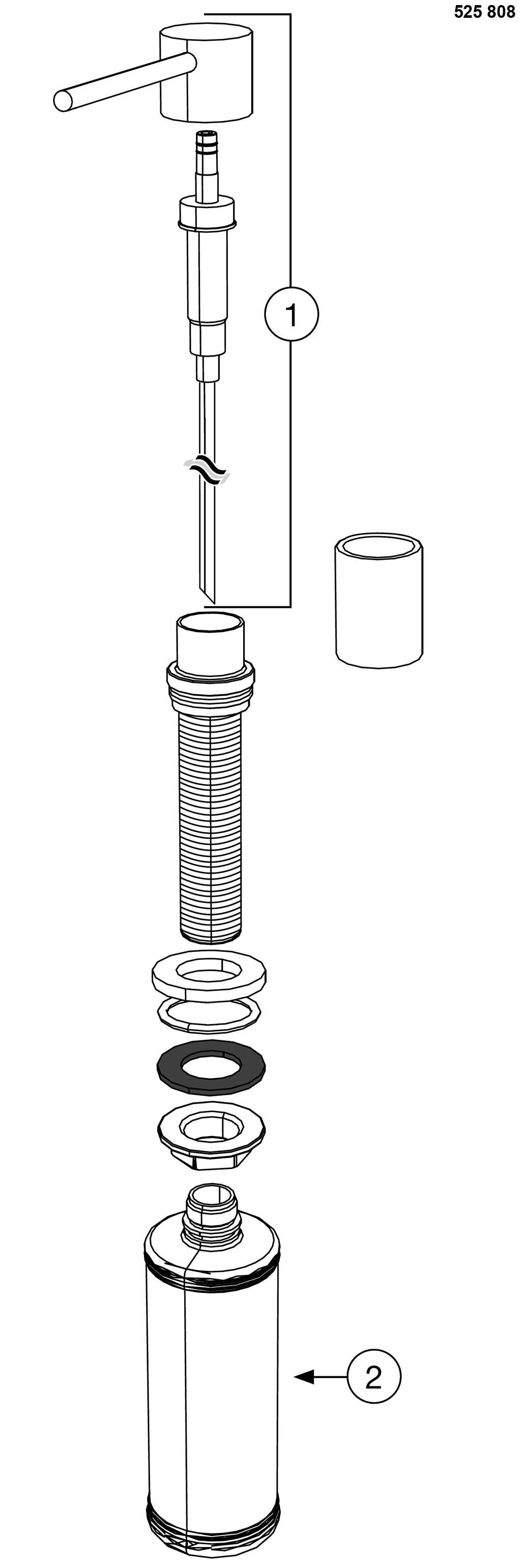 tape dispenser parts diagram