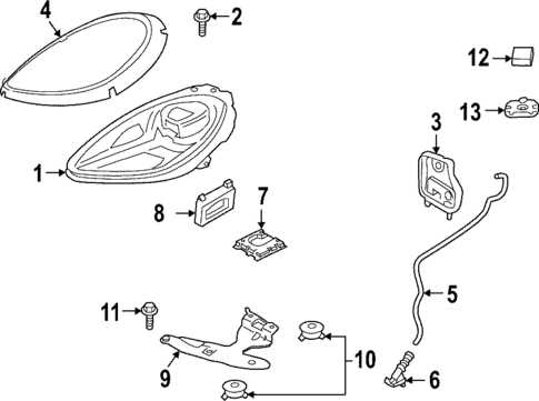 headlight parts diagram