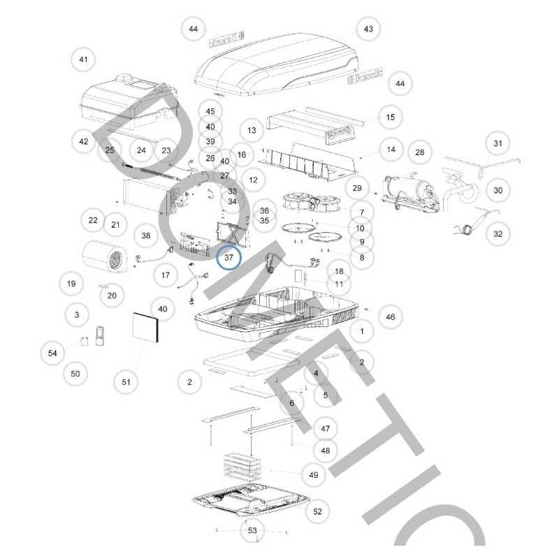 dometic rv air conditioner parts diagram