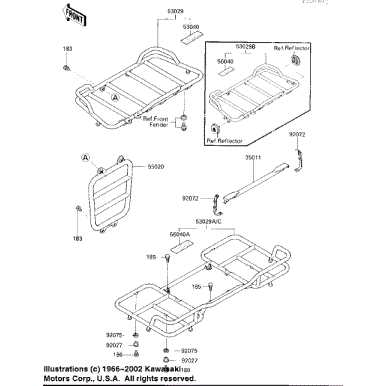 kawasaki bayou 300 parts diagram