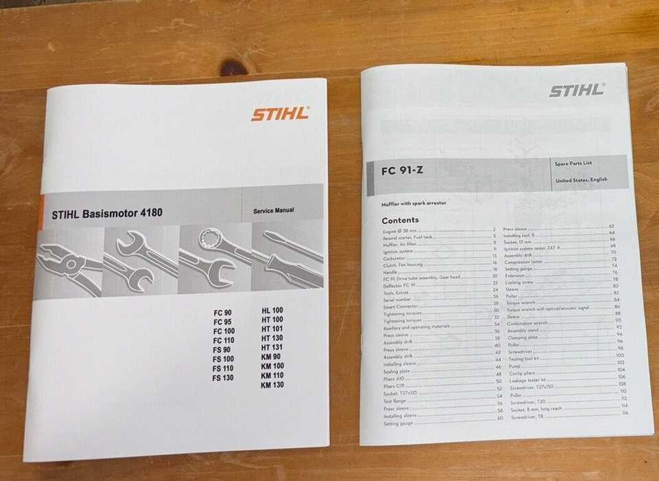 stihl fc91 parts diagram