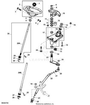 john deere lx280 parts diagram