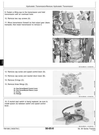 john deere 955 parts diagram