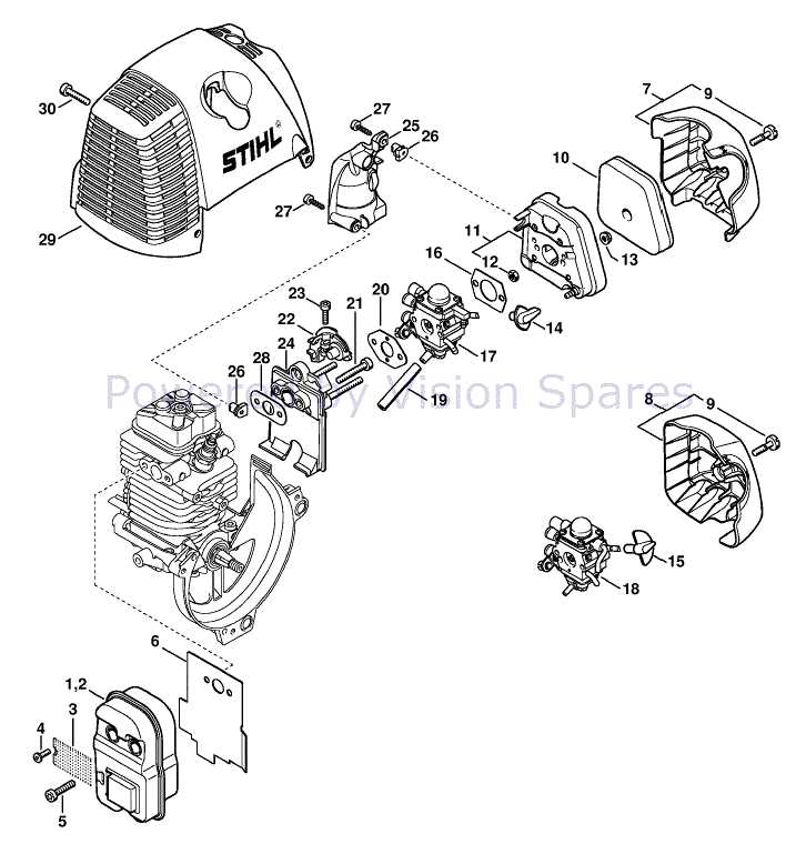 stihl hl 91 k parts diagram