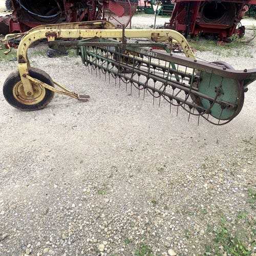 john deere 640 rake parts diagram