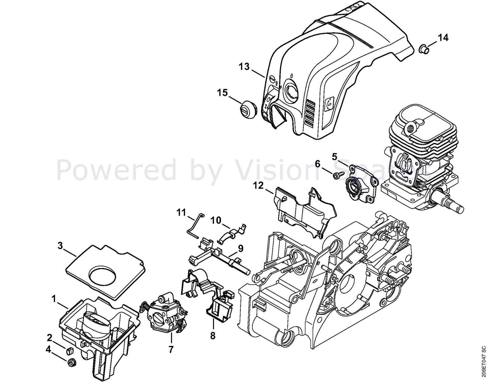 ms290 parts diagram