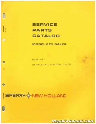 new holland 273 baler parts diagram