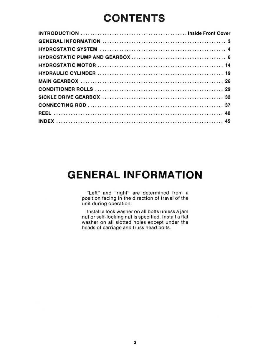 new holland 499 haybine parts diagram