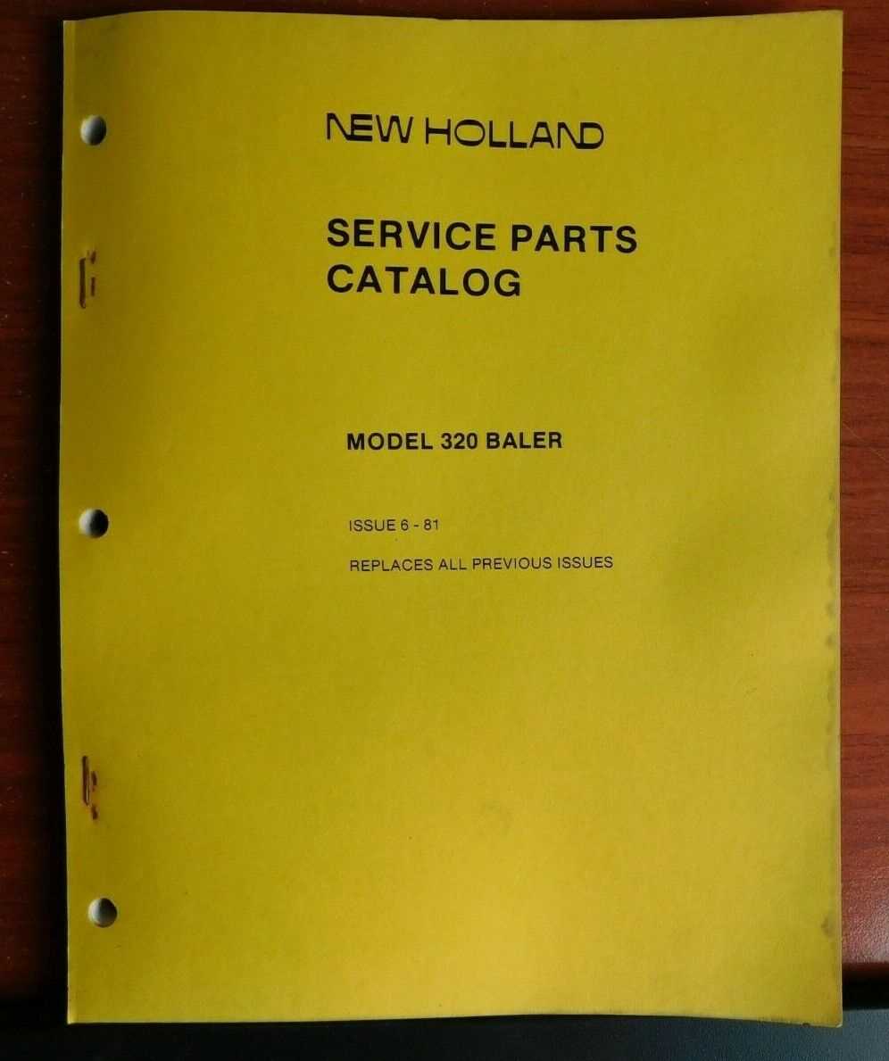 new holland baler parts diagram