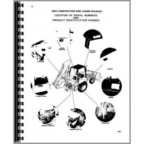 case 580c parts diagram