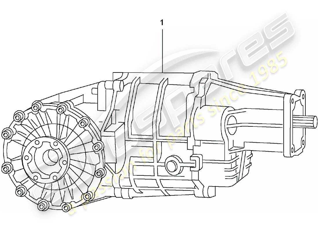 manual transmission parts diagram