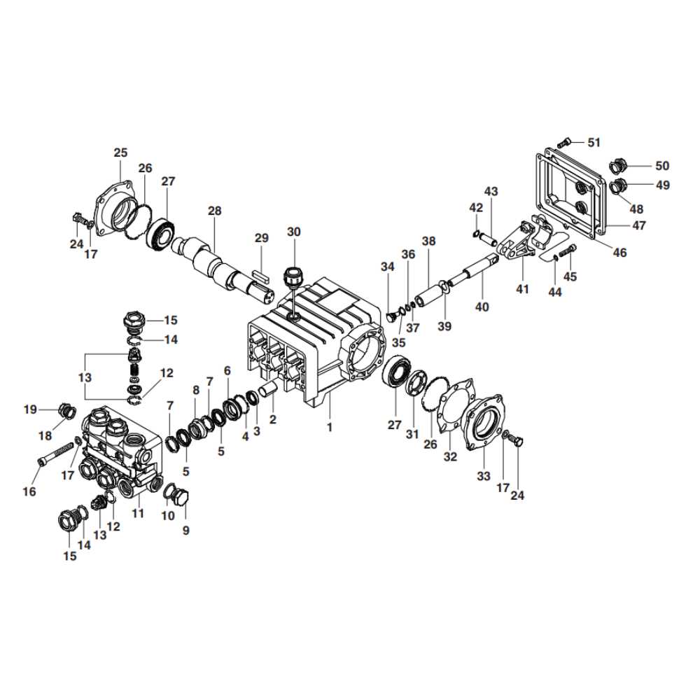 aaa pressure washer pump parts diagram