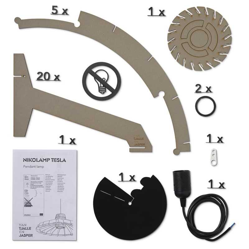 pendant lamp parts diagram