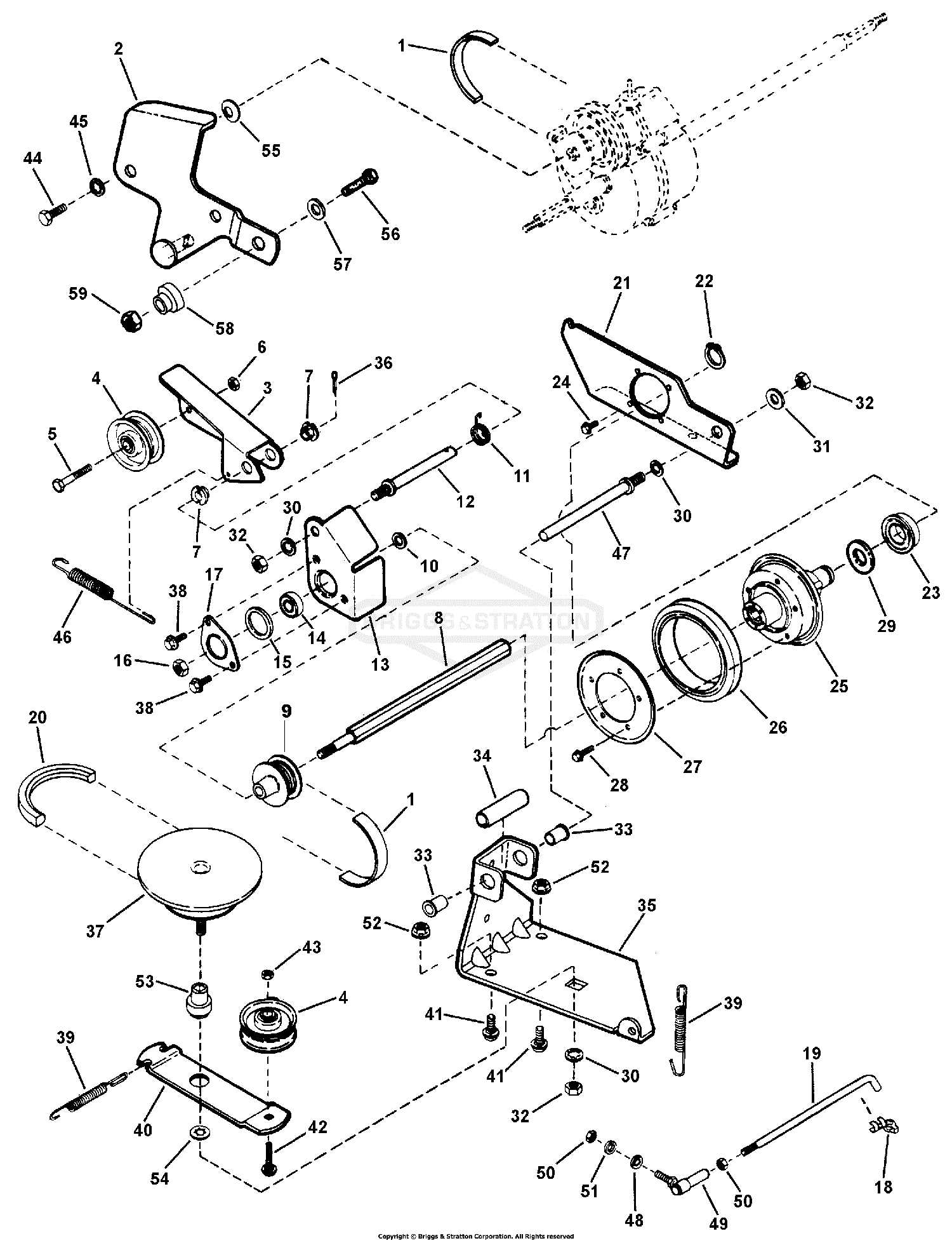 snapper self propelled lawn mower parts diagram