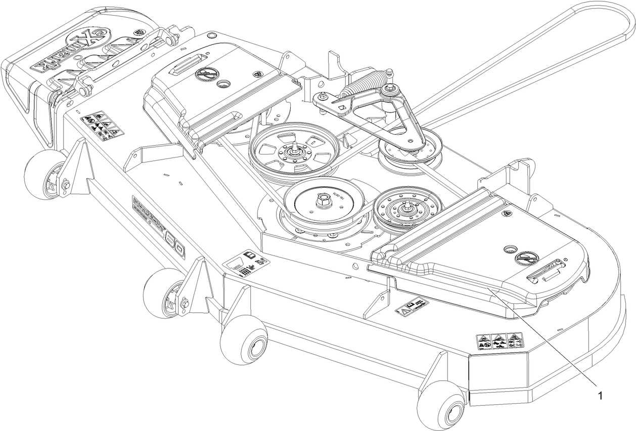 exmark mower parts diagram