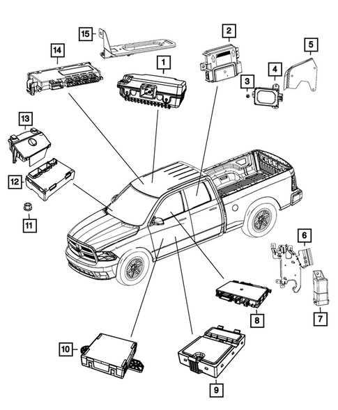 2014 ram 1500 parts diagram