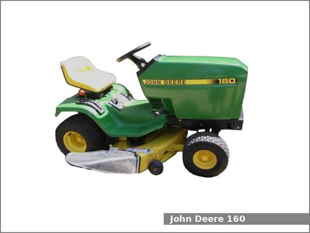 john deere 160 mower deck parts diagram