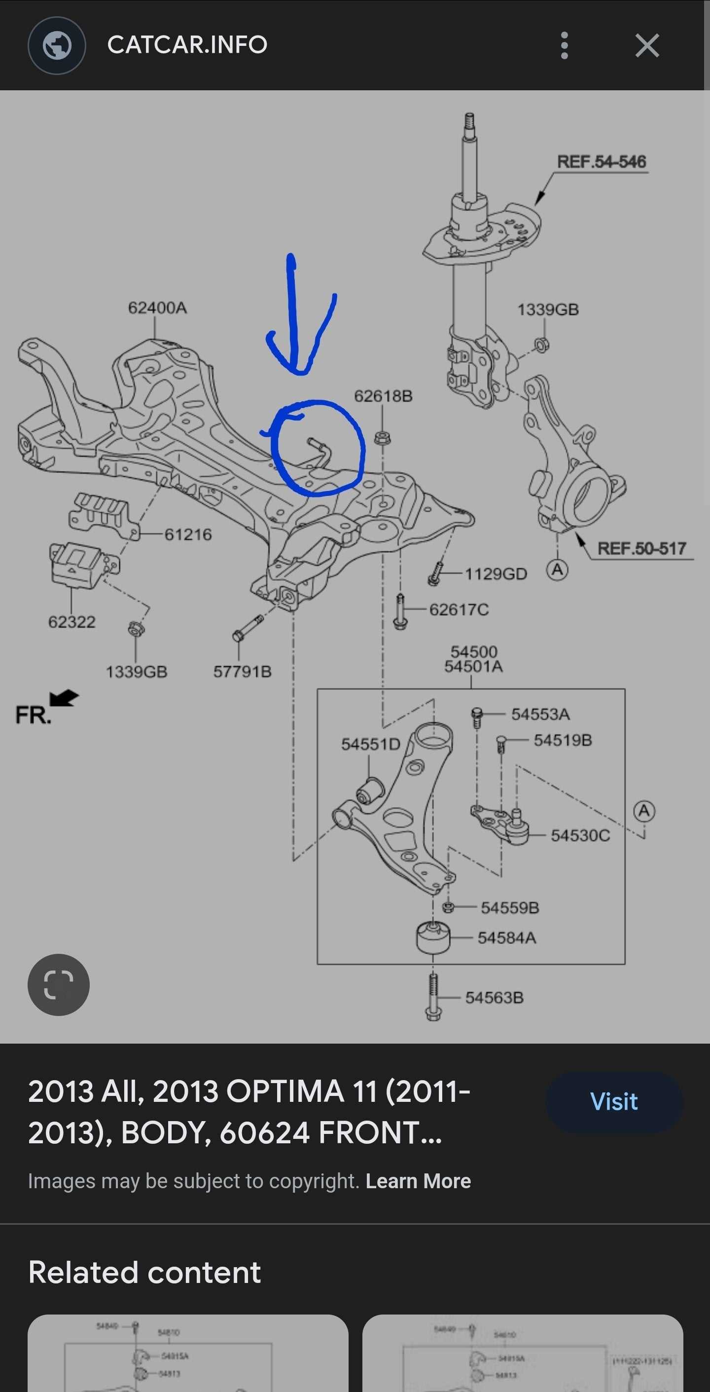 2013 kia optima parts diagram