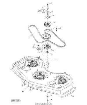 48 inch john deere 48 mower deck parts diagram