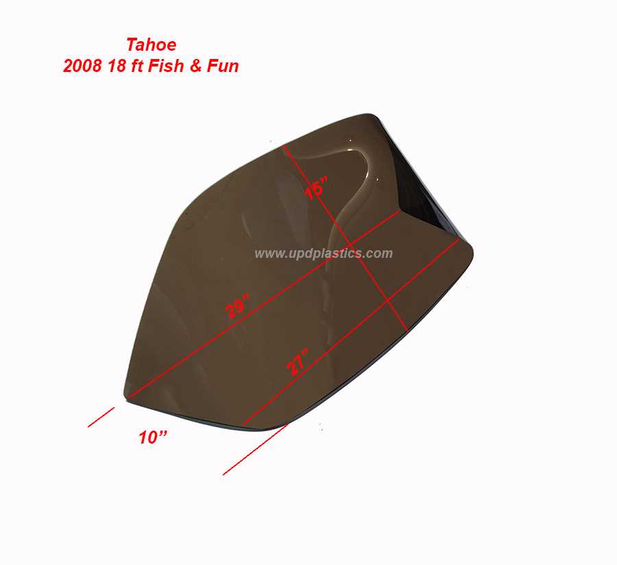 tahoe boat parts diagram