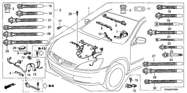 2005 honda accord parts diagram