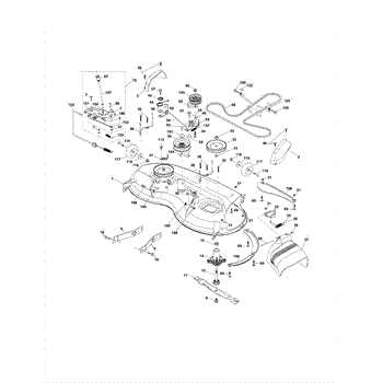 craftsman 46 mower deck parts diagram