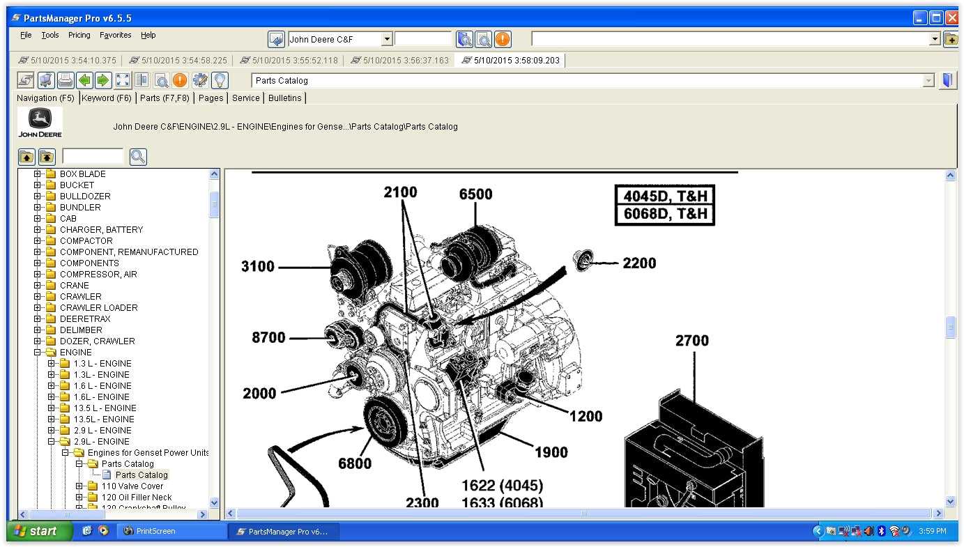 john deere 5075e parts diagram