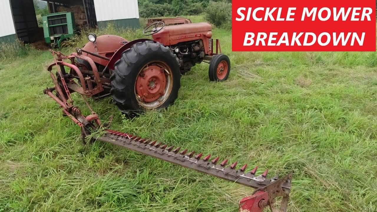 massey ferguson 41 sickle mower parts diagram