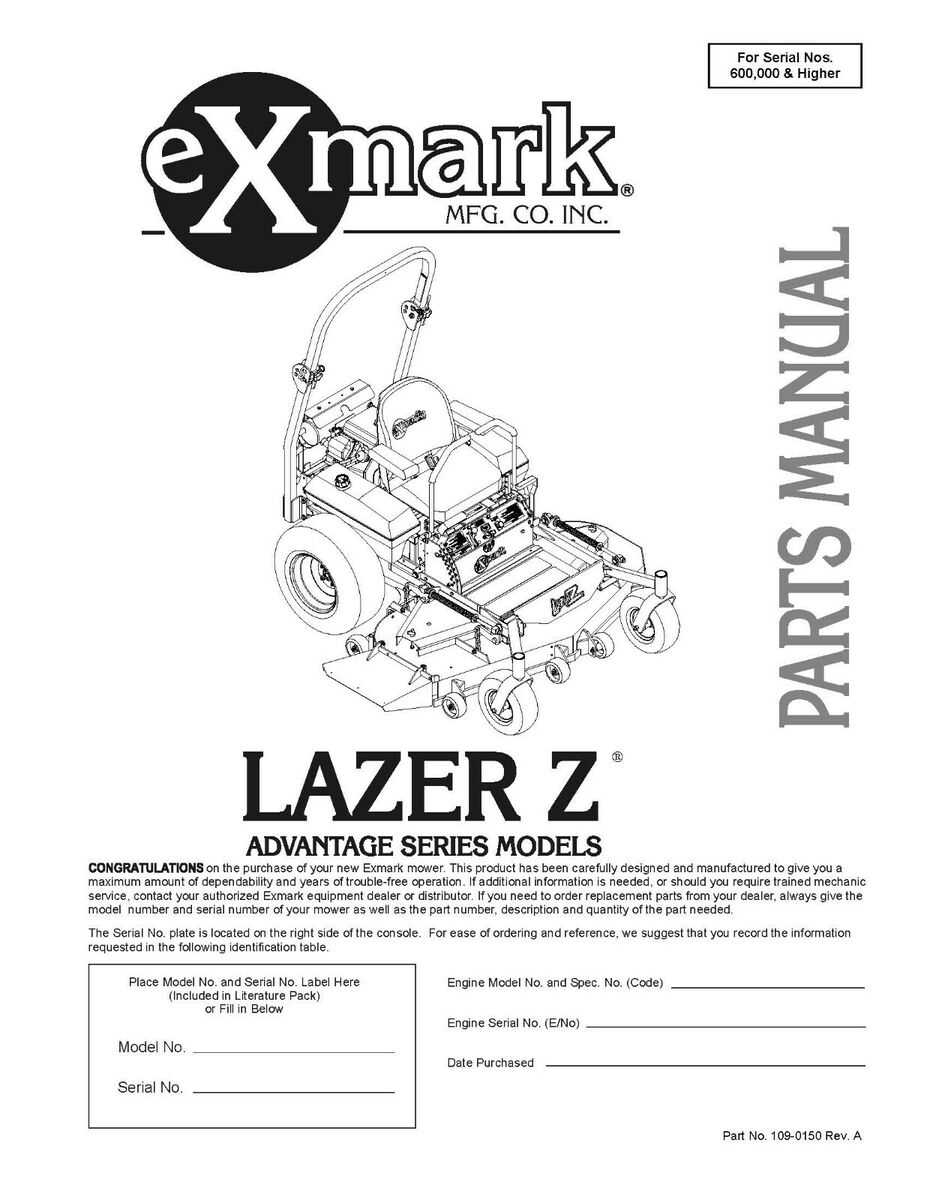 exmark lazer z 60 parts diagram