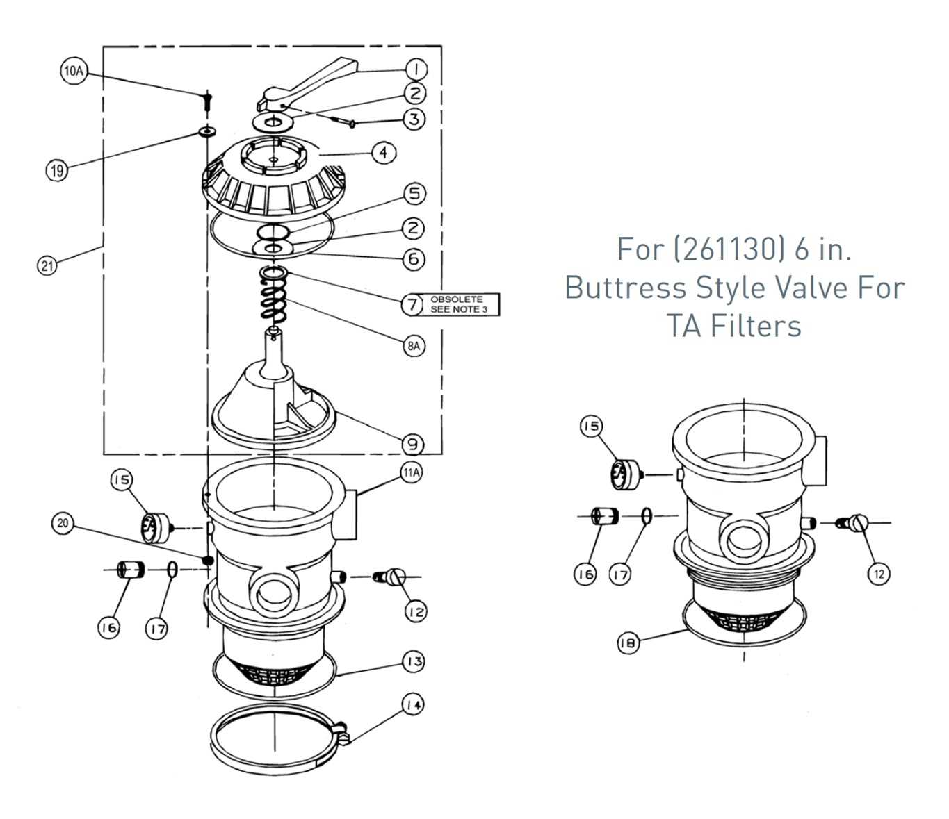 pentair sand dollar filter parts diagram