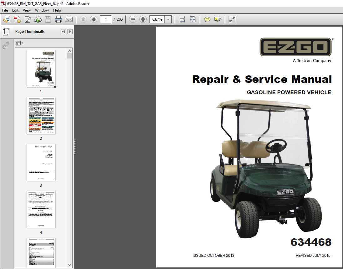 ezgo txt parts diagram