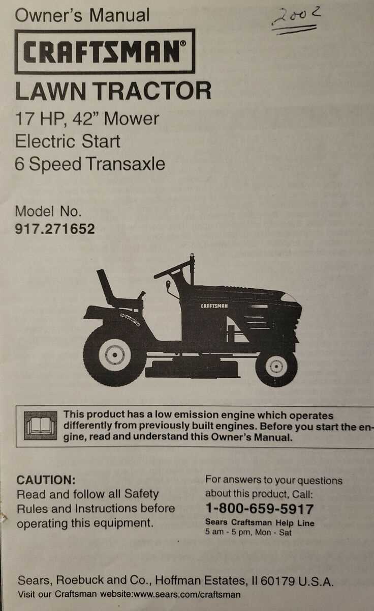 craftsman 7.25 platinum lawn mower parts diagram