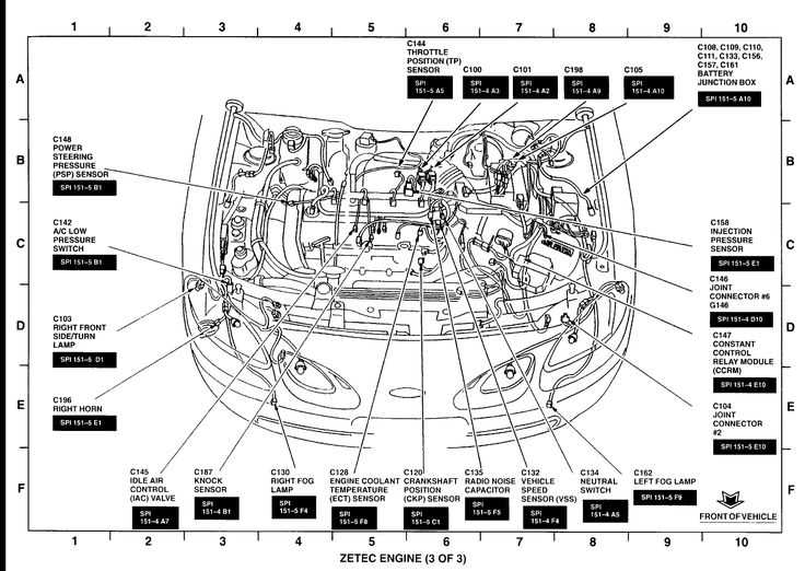 ford focus parts diagram