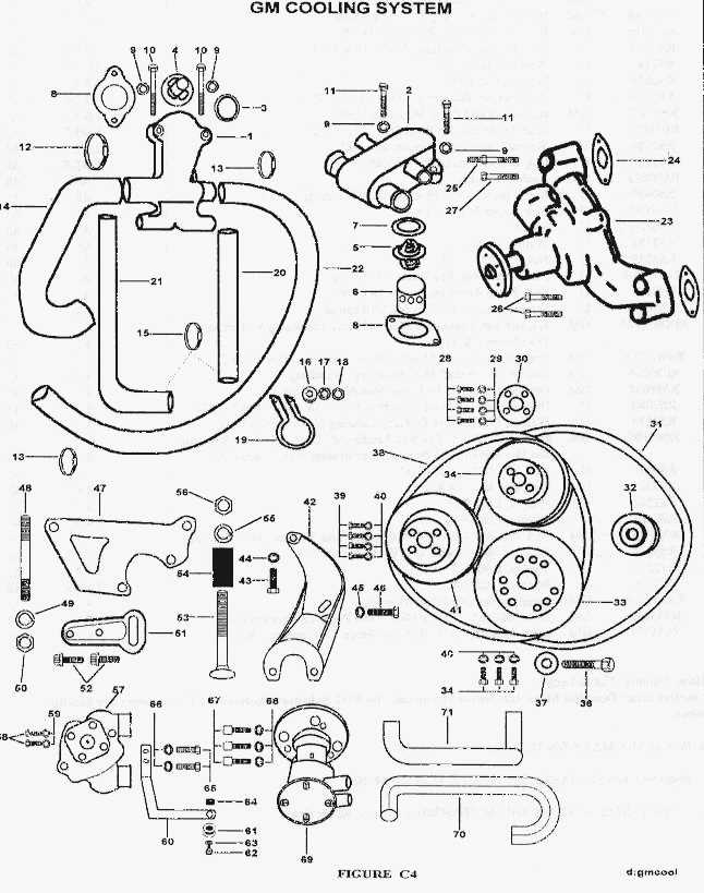 indmar 5.7 parts diagram