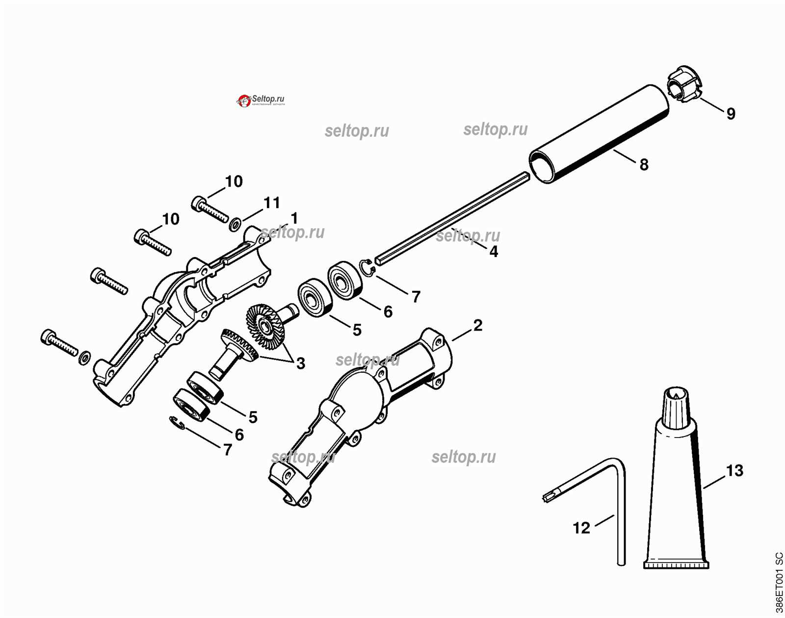 stihl ht 101 parts diagram