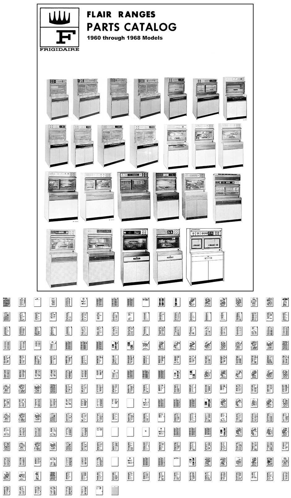 frigidaire parts diagram