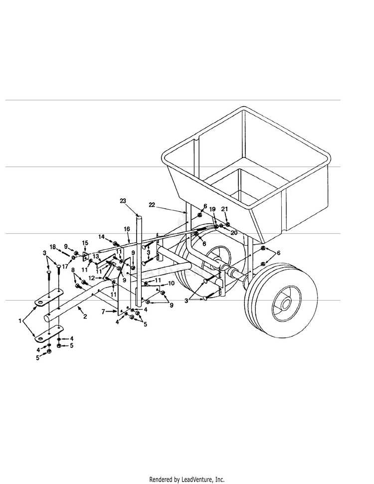 lesco 80 lb spreader parts diagram