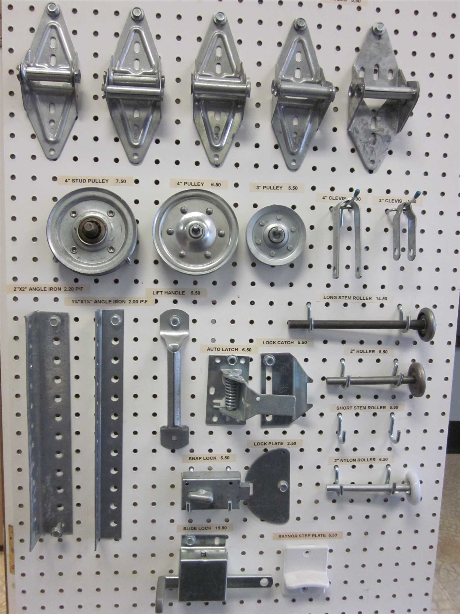 garage door part diagram