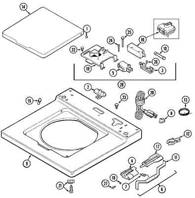 whirlpool electric stove parts diagram