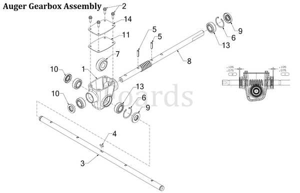 cub cadet 3x snow blower parts diagram