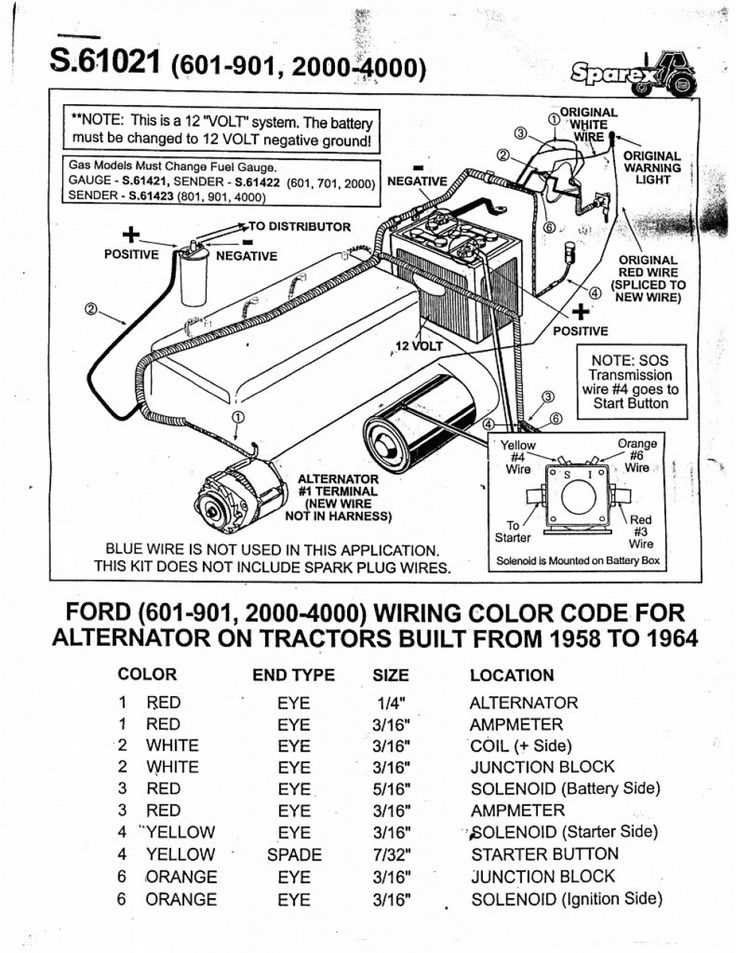 ford 6610 parts diagram