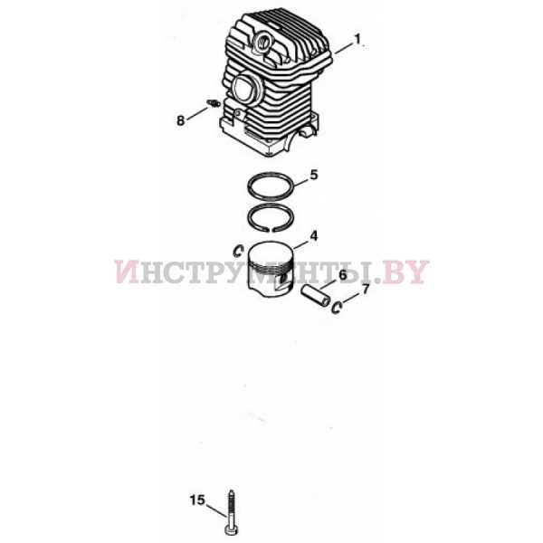 stihl ms 250 parts diagram