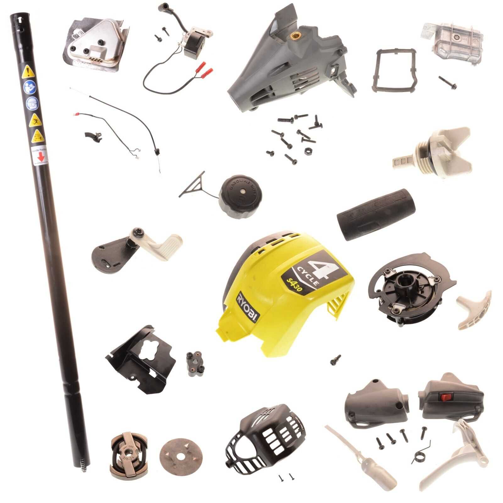 ryobi trimmer parts diagram