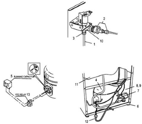 u line ice maker parts diagram