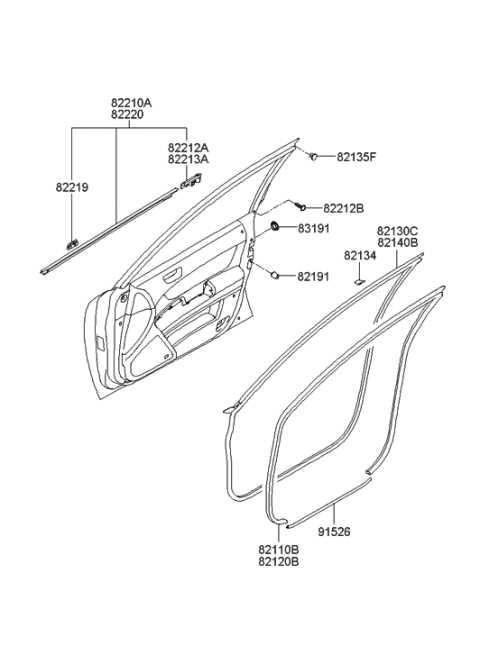 2011 kia sorento parts diagram