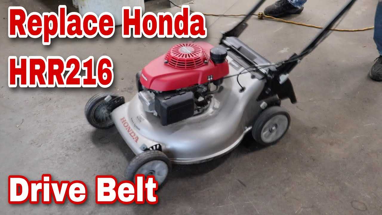 honda hrr216 honda self propelled lawn mower parts diagram