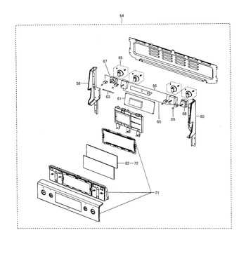 samsung stove parts diagram