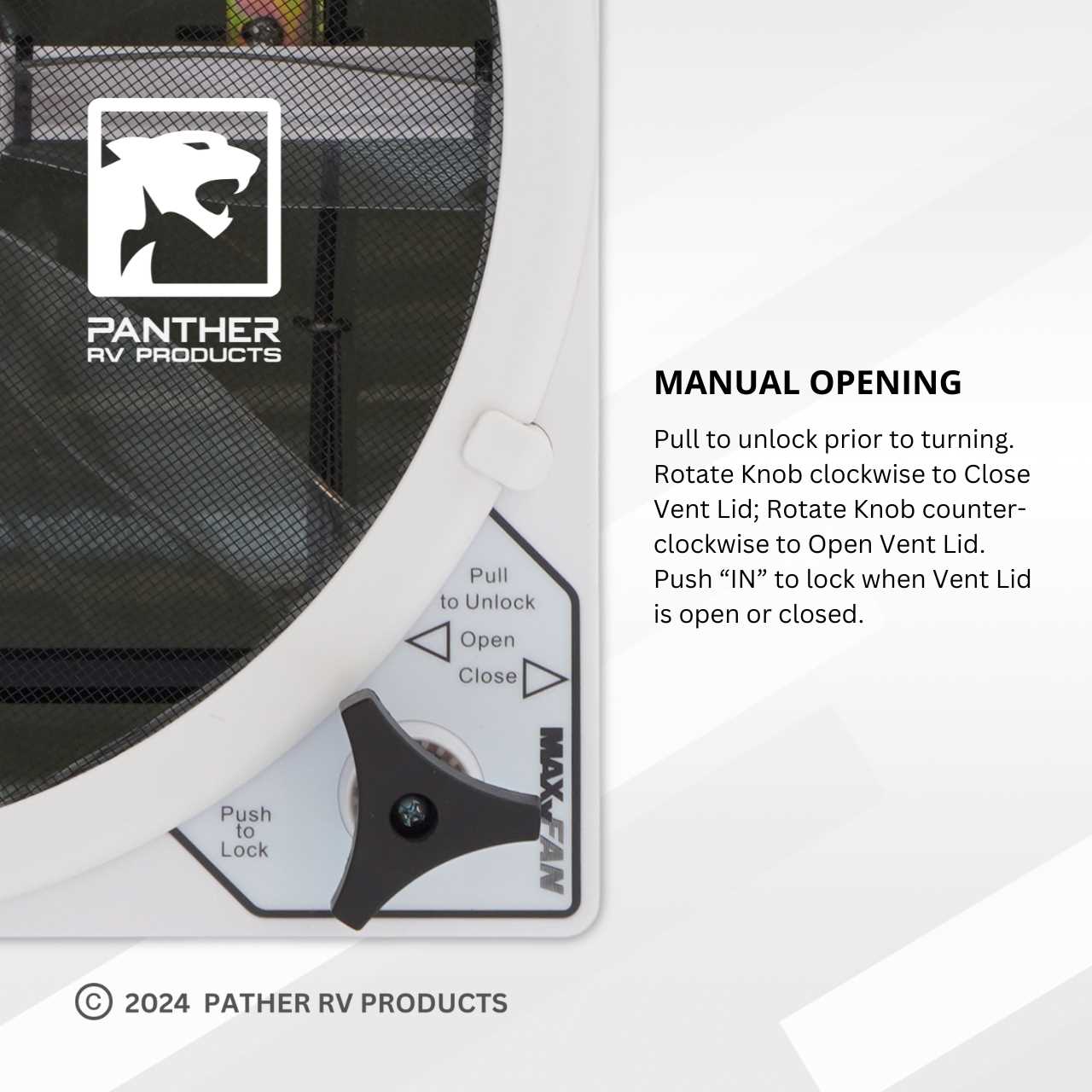 maxxair fan parts diagram